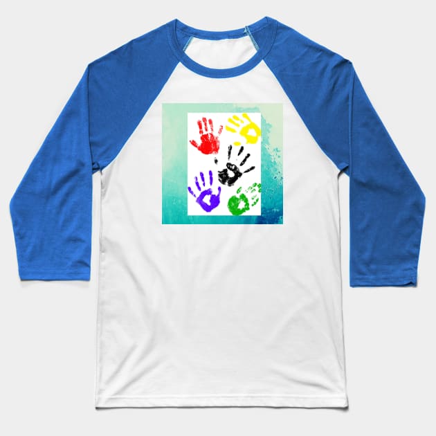 Guard your hands Baseball T-Shirt by artworks